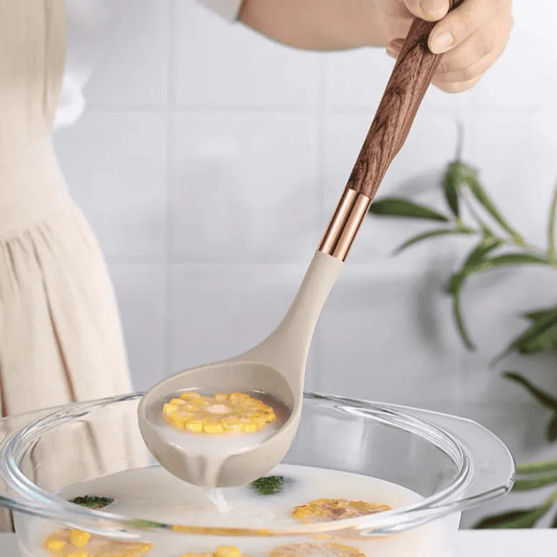 Modern Kitchen Utensil Set - Heat-Resistant Silicone Cooking Utensils for Daily Use 2