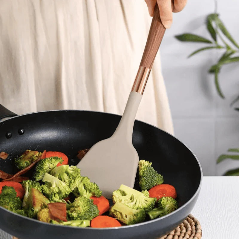 Modern Kitchen Utensil Set - Heat-Resistant Silicone Cooking Utensils for Daily Use 4